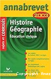 annabrevet 2003 histoire, géographie, éducation civique