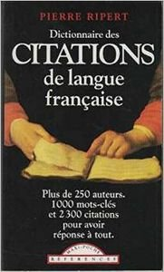 Dictionnaire des citations de la langue française